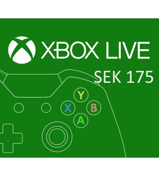XBOX Live 175 SEK Prepaid Card SE Xbox One Key 